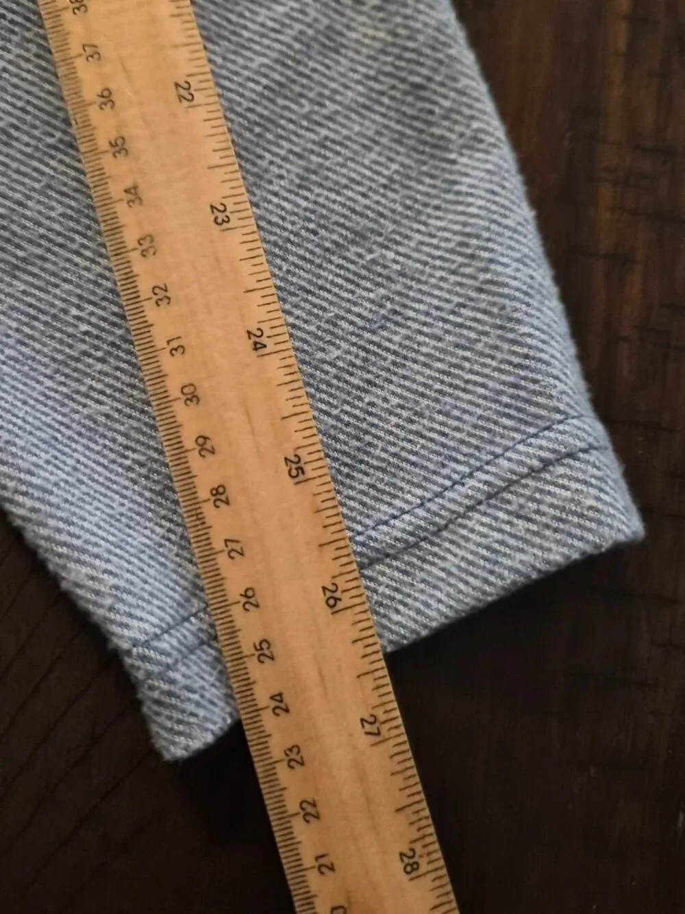 J Crew Pullover Mens Authentic Fleece Quarter Zip Blue Sweatshirt Large G333